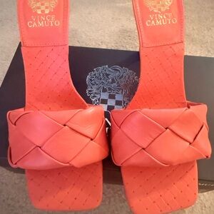 Vince Camuto Coral Woven Heels